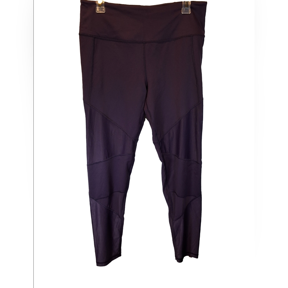 Train in Style with Victoria's Secret Purple Knockout Leggings